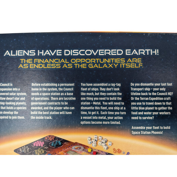 SPACE STATION PHOENIX Complete Board Game Rio Grande Gabriel Cohn Free Shipping! - Picture 8 of 10